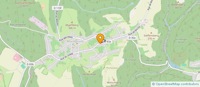 localisation de l'entreprise LOGIS SERVICES à MONTBRONN