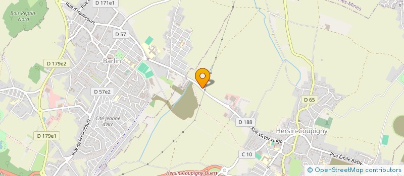 localisation de l'entreprise LOGIS SERVICES  HERSIN-COUPIGNY