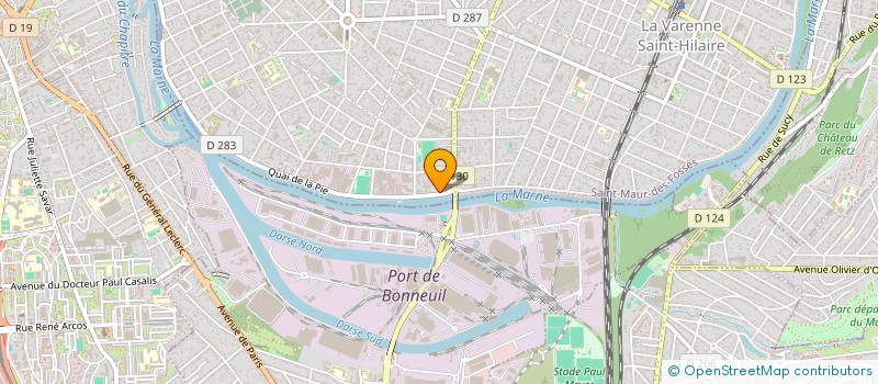 localisation de l'entreprise LOGIS T E C - TECHN ETUDE CONCEPT THERMIQUE à SAINT-MAUR-DES-FOSSES