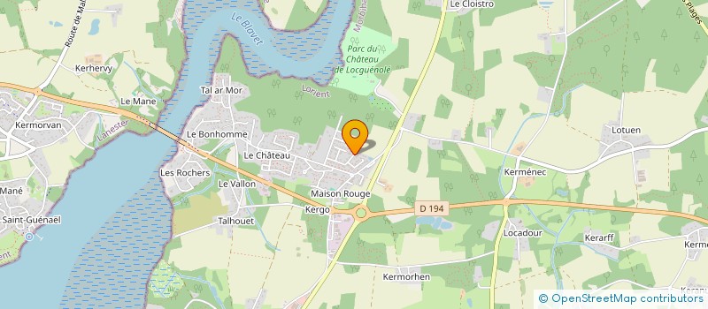 localisation de l'entreprise LOGIS THERM'CONFORT  KERVIGNAC