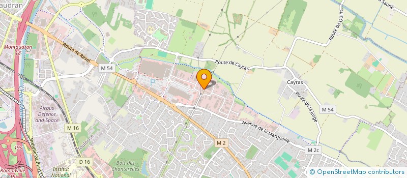 localisation de l'entreprise LOGIS TRAVAUX  SAINT-ORENS-DE-GAMEVILLE