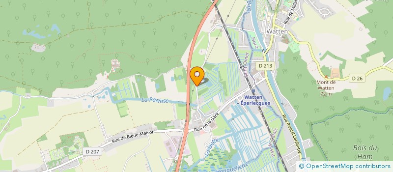 localisation de l'entreprise LOGISCAMPING à EPERLECQUES