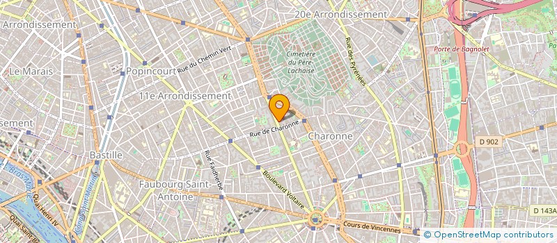 localisation de l'entreprise LOGISCRIBE  PARIS