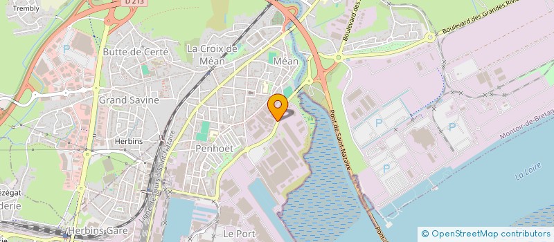 localisation de l'entreprise LOGISSAGE  SAINT-NAZAIRE