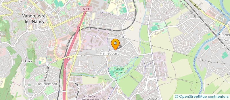 localisation de l'entreprise LOGISSAIN NETTOYAGE BLANCHISSERIE  HEILLECOURT