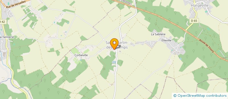 localisation de l'entreprise LOGIST-X  SAINT-MARTIN-DES-CHAMPS