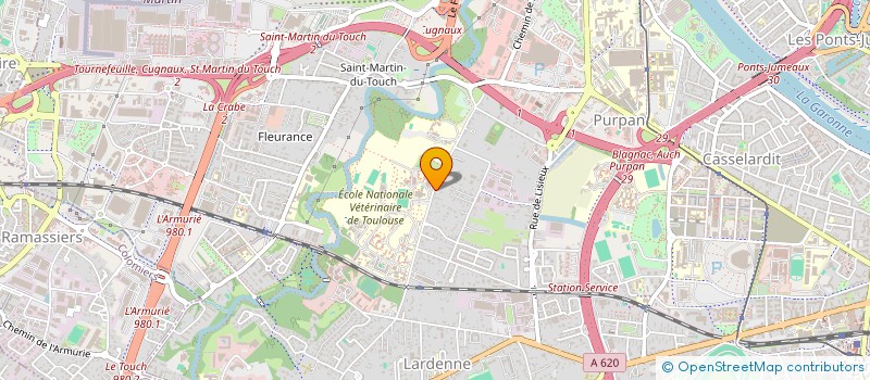 localisation de l'entreprise LOGISTI PRADEL à TOULOUSE
