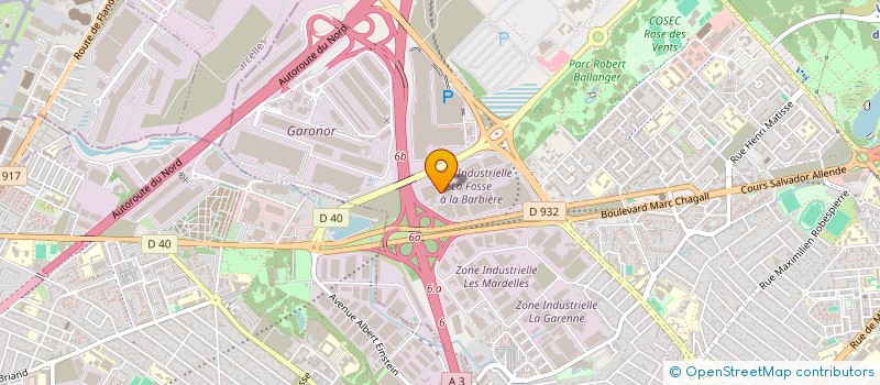 localisation de l'entreprise LOGISTIB à AULNAY-SOUS-BOIS