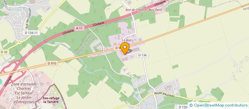 localisation de l'entreprise LOGISTIC & CO à MIGNIERES