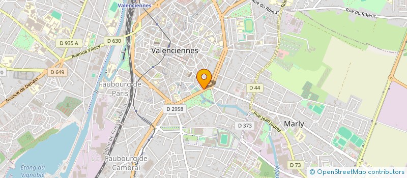 localisation de l'entreprise LOGISTIC REALISAT MAINTENANCE INDUST à VALENCIENNES
