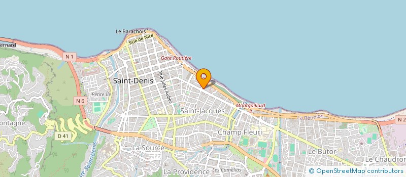 localisation de l'entreprise LOGISTIC-TRANS-PREMA à SAINT-DENIS