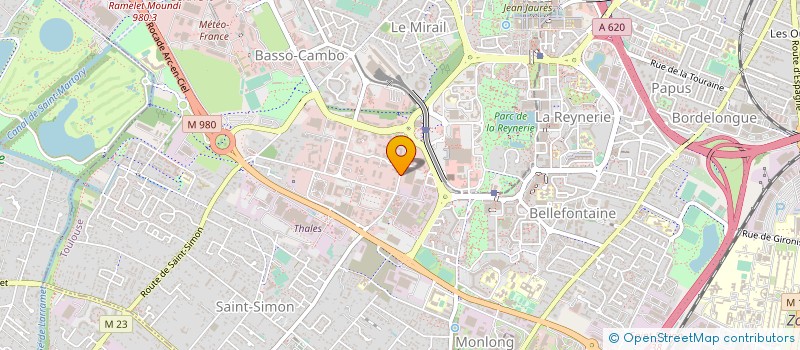 localisation de l'entreprise LOGISTICS à TOULOUSE