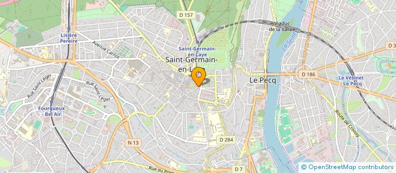 localisation de l'entreprise LOGISTICS CONCIERGERIE & SECURITE à SAINT-GERMAIN-EN-LAYE