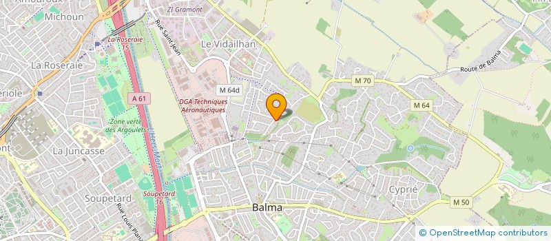 localisation de l'entreprise LOGISTIK CONSEIL  BALMA