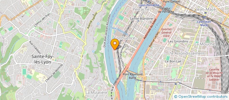 localisation de l'entreprise LOGISTING TRANPORT INTERNATIONAL  LYON