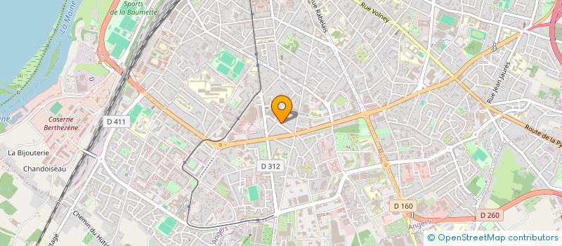 localisation de l'entreprise LOGISTIQ FR à ANGERS