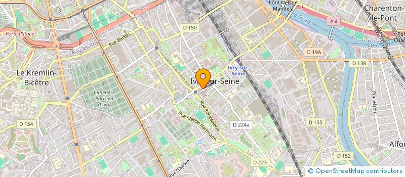 localisation de l'entreprise LOGISTIQUE ABONNEMENTS ET MAILINGS à IVRY-SUR-SEINE