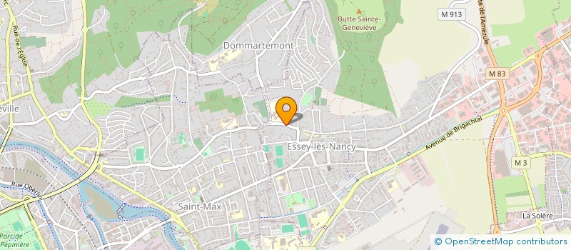 localisation de l'entreprise LOGISTIQUE BATIMENTS INDUSTRIELS TROIS - LBI3  ESSEY-LES-NANCY