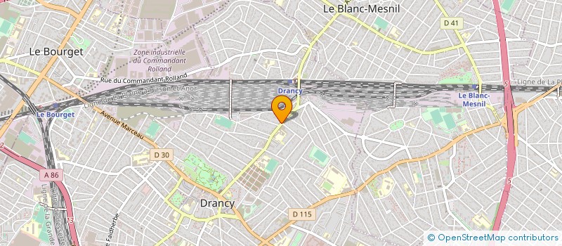 localisation de l'entreprise LOGISTIQUE CONSEIL GESTION ET MANAGEMENT à DRANCY