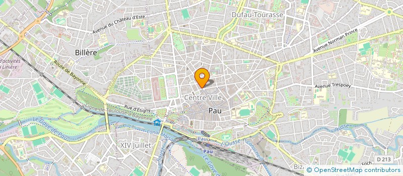 localisation de l'entreprise LOGISTIQUE DES 7 CANTONS à PAU