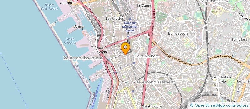 localisation de l'entreprise LOGISTIQUE DISTRIBUTION ET SERVICES à MARSEILLE