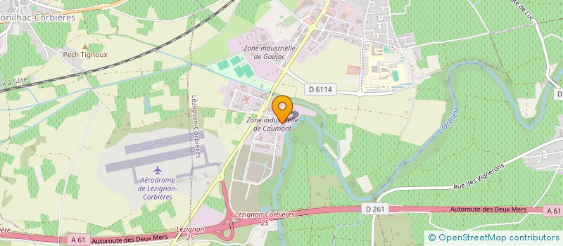localisation de l'entreprise LOGISTIQUE & DISTRIBUTION FRANCE-JL PANTOJA à LEZIGNAN-CORBIERES