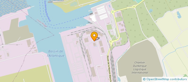 localisation de l'entreprise LOGISTIQUE DUNKERQUE à LOON-PLAGE
