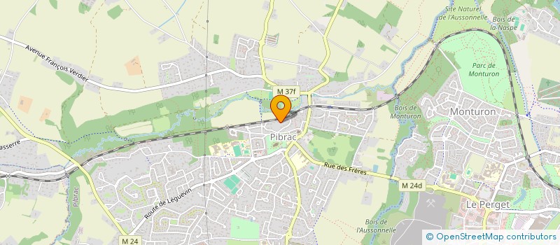 localisation de l'entreprise LOGISTIQUE ESPACE VOUILLANDS  PIBRAC