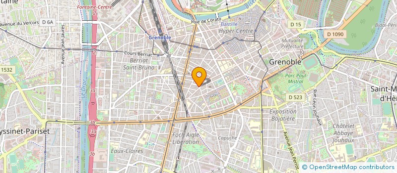 localisation de l'entreprise LOGISTIQUE ET POSE à GRENOBLE