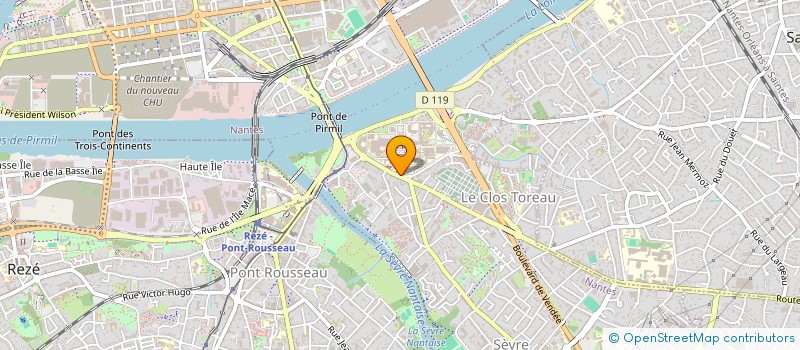 localisation de l'entreprise LOGISTIQUE ET RESTAURATION HOSPITALIERE à NANTES