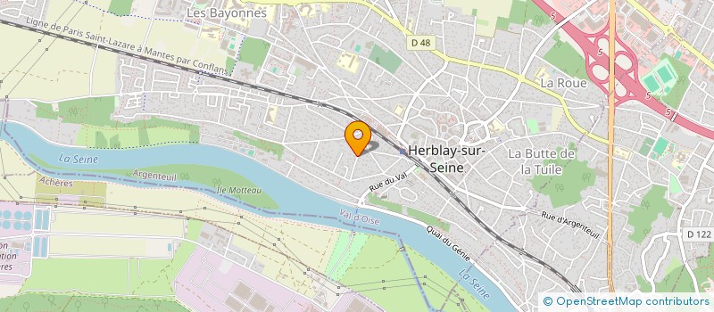 localisation de l'entreprise LOGISTIQUE ET SERVICE  ARGENTEUIL