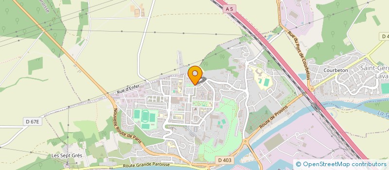 localisation de l'entreprise LOGISTIQUE ET TECHNIQUE D'EVENEMENTS  MONTEREAU-FAULT-YONNE