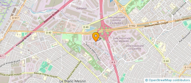 localisation de l'entreprise LOGISTIQUE HOLDING à AULNAY-SOUS-BOIS