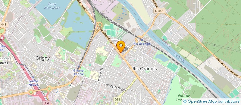 localisation de l'entreprise LOGISTIQUE INTERNATIONALE SECURITE PRIVE à RIS-ORANGIS