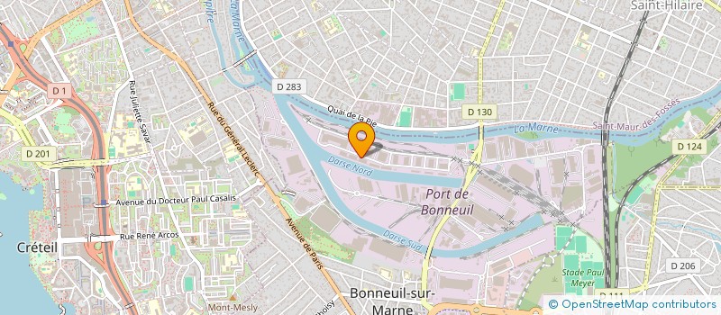 localisation de l'entreprise LOGISTIQUE MANUTENTION SERVICES à BONNEUIL-SUR-MARNE