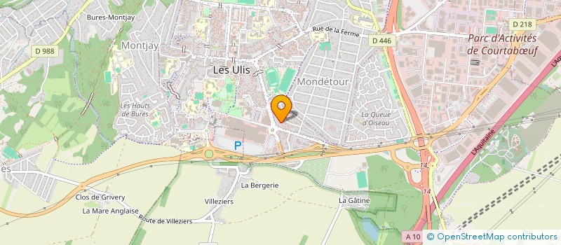 localisation de l'entreprise LOGISTIQUE NEGOCE à LES ULIS