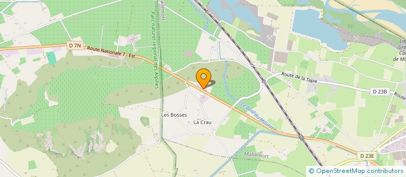 localisation de l'entreprise LOGISTIQUE ORGANISATION TRANSPORTS  MALLEMORT