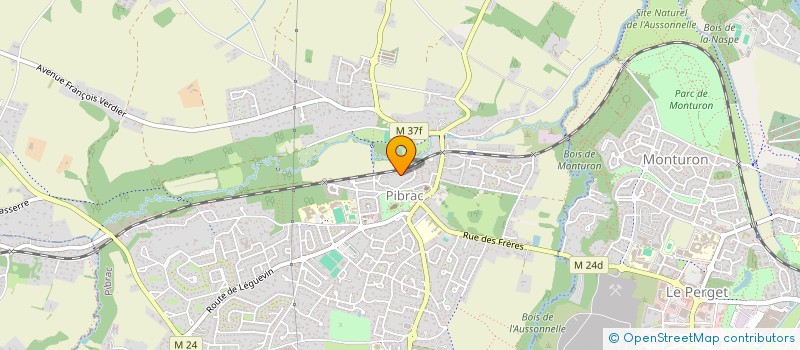 localisation de l'entreprise LOGISTIQUE SAINT MARTIN  PIBRAC