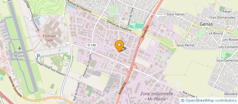 localisation de l'entreprise LOGISTIQUE SERVICES RHONE ALPES à CHASSIEU