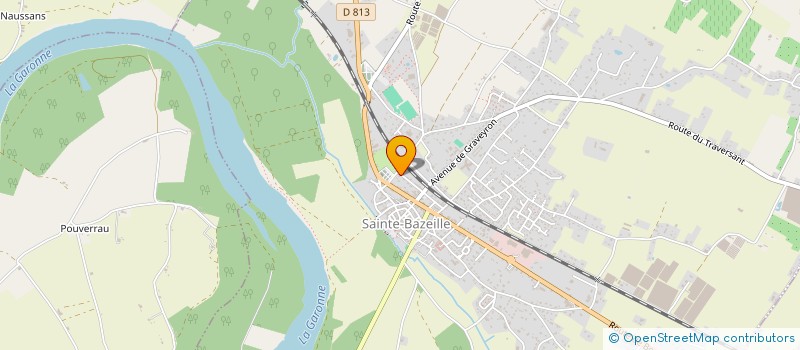 localisation de l'entreprise LOGISTIQUE TRANS GARONNE à SAINTE-BAZEILLE