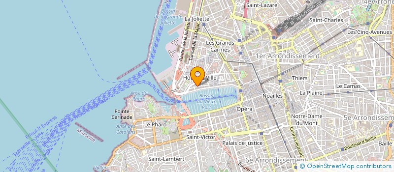 localisation de l'entreprise LOGISTIQUE TRANSPORT ASSISTANCE L T A à MARSEILLE