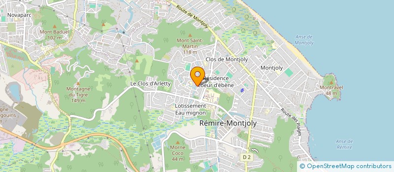 localisation de l'entreprise LOGISTIQUE TRANSPORT DEPANNAGE à REMIRE-MONTJOLY