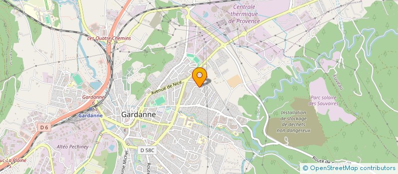 localisation de l'entreprise LOGISTISERVICES VALVERDE à GARDANNE
