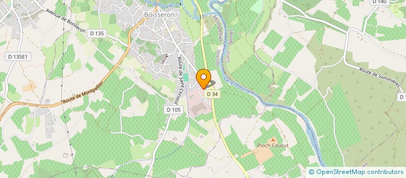 localisation de l'entreprise LOGISTIVINS à BOISSERON