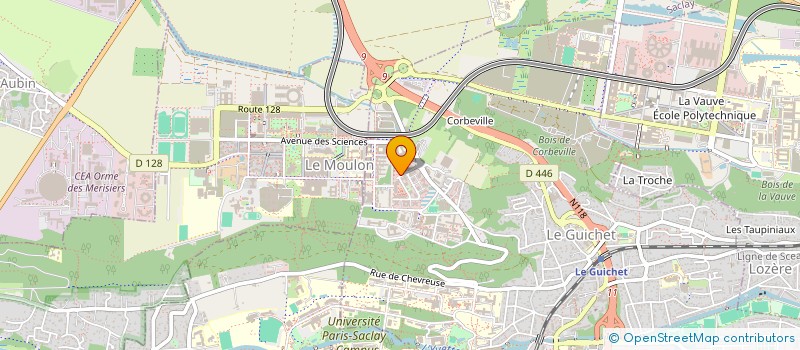 localisation de l'entreprise LOGISYS  ORSAY