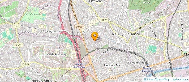 localisation de l'entreprise LOGISYSTEM PLUS à FONTENAY-SOUS-BOIS