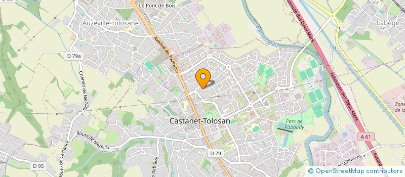 localisation de l'entreprise LOGISYSTEMS à CASTANET-TOLOSAN