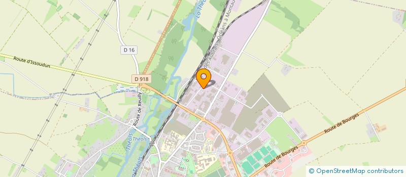 localisation de l'entreprise LOGITARP FRANCE  ISSOUDUN
