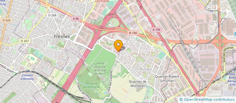 localisation de l'entreprise LOGITAS à FRESNES