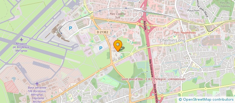 localisation de l'entreprise LOGITEICH  MERIGNAC